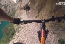 Singletrack sem margem para erro!