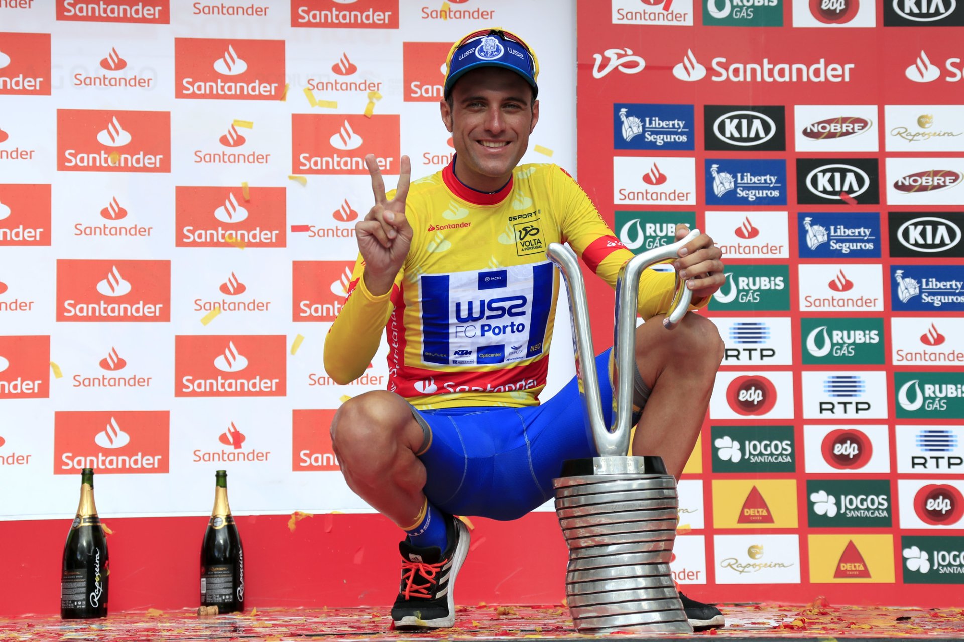Raúl Alárcon - Vencedor da 80ª Volta a Portugal | Foto: PODIUM / Paulo Maria